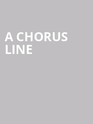 A Chorus Line at Sadlers Wells Theatre